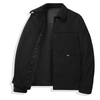 LILANZ 利郎 轻时尚系列 男士大衣 G2DYR704 黑色 XL