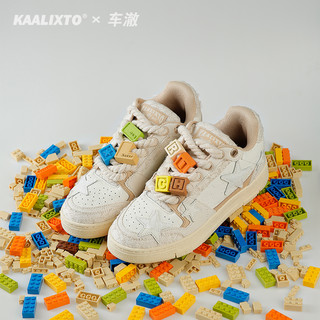 KAALIXTO 车澈复古蕾丝设计感原创青春潮流小众百搭板鞋