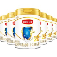 88VIP：金领冠 珍护 婴幼儿配方奶粉 2段 900g*6罐