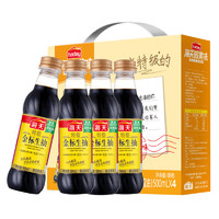 88VIP：海天 酱油特级金标生抽500ml*4瓶调味调料礼盒装家庭烹饪提鲜点蘸