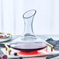 手工之家 红酒醒酒器 无铅玻璃家用红酒醒酒器1800ML