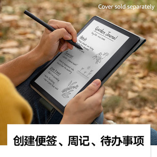 kindle Scribe 电子书阅读器 电纸书 墨水屏 10.2英寸 WiFi 64G 黑色 配高级笔