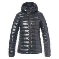 Marmot 土拨鼠 女士短款羽绒服 V79362 曜石黑 L