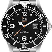 Ice-Watch - ICE Steel 黑色银色 - 手表带金属表带