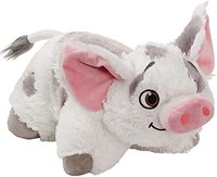 枕头宠物 迪士尼 Moana 填充动物毛绒枕头 宠物 16 英寸，海绵