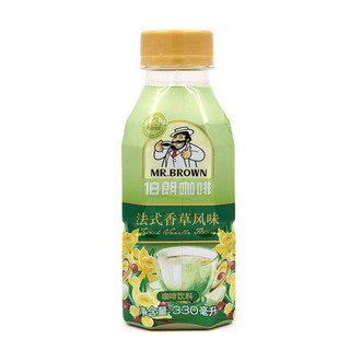 Mr.Brown 伯朗 咖啡 法式香草风味 330ml*24瓶