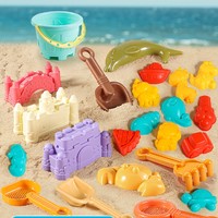 知贝 儿童沙滩玩具套装 21件