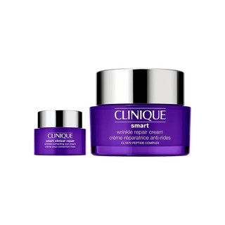 CLINIQUE 倩碧 智慧 专研抚纹组合（A醇抗老面霜 50ml +紫光眼霜15ml）