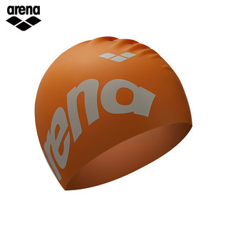 arena 阿瑞娜 男女 游泳健身硅胶泳帽贴合头部不易脱落防水舒适柔软