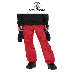 VOLCOM 男装户外专业运动滑雪裤2023新款冬季男士登山保暖直筒长裤