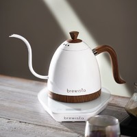 BREWISTA 智能控温手冲咖啡壶家用不锈钢细长嘴电热水壶泡茶温控壶