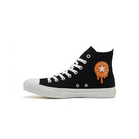 CONVERSE 匡威 全明星滴补丁高帮帆布鞋 黑白双色选