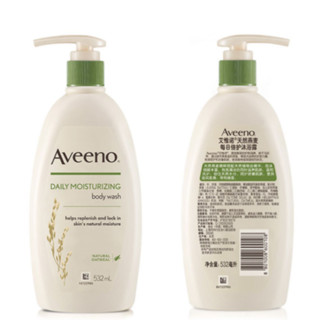 Aveeno 艾惟诺 成人每日倍护系列 天然燕麦每日倍护沐浴露 532ml