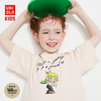 UNIQLO 优衣库 童装儿童女童(UT)POP MART印花T恤 短袖泡泡玛特亲子459796
