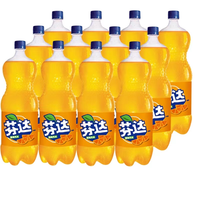 抖音超值购：G by GUESS 可口可乐出品芬达橙味汽水888ml*2瓶碳酸饮料果味好日期聚会聚餐