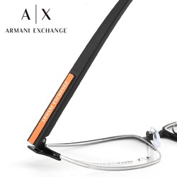 EMPORIO ARMANI 阿玛尼 Armani阿玛尼眼镜架眼镜框男商务光学半框可配近视度数宝岛AX1046