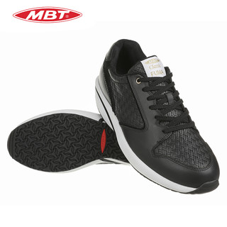 瑞士MBT弧形底男新款保护足跟缓震耐磨透气经典休闲皮质鞋