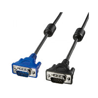 SANWA SUPPLY 山业 显示电缆1mKC-VMH1K USB电缆  数据线 方便携带 高速传输