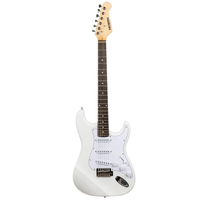 MOSEN 莫森 MS-CS50WH电吉他ST型带摇把单单单线圈初学入门电吉它 极地白
