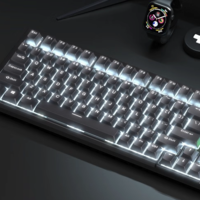 ROYAL KLUDGE R98 98键 有线机械键盘 黑色 RK茶轴 单光