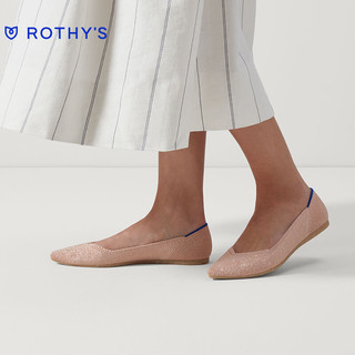 ROTHY'S春秋新款舒适尖头平底女单鞋 多色可选 璀璨玫瑰 39(250)
