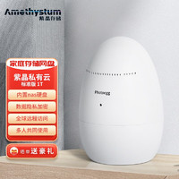 amethystum 紫晶存储 私有云NAS网络存储服务器 智能标准版 1T