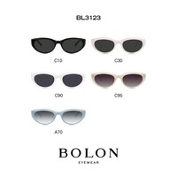 抖音超值购：BOLON 暴龙 眼镜2023新品猫眼小框太阳镜偏光欧美风墨镜3123