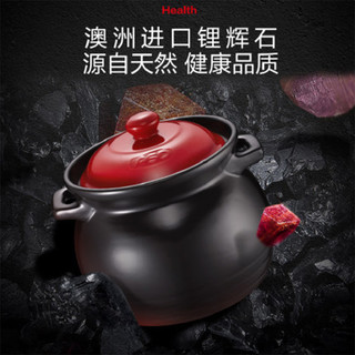 爱仕达耐高温养生炖汤煲聚味系列 陶瓷煲6.0升家用明火燃气RXC60C1J