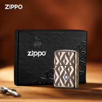 打火机zippo正版蔷薇水晶礼盒套装原装防风煤油男士创意礼物男友