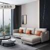 一米色彩 沙发 意式轻奢布艺沙发现代简约客厅科技布沙发组合小户型网红款家具 L型沙发
