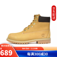 Timberland 马丁靴男鞋户外高帮女鞋男女款大黄靴Z 12909 欧码39.5