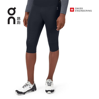 On 昂跑 2021春夏新品男款新一代舒适透气越野徒步跑步紧身裤 Trail Tights Black/黑色 M