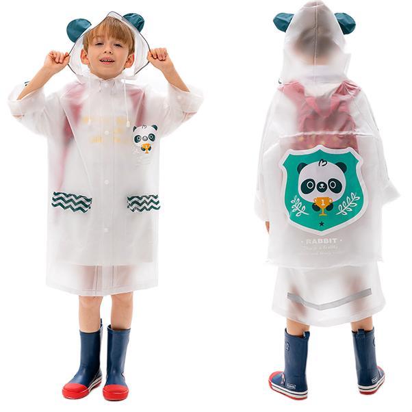 Aaron Lamb 欧贝护 儿童全身雨衣+书包位