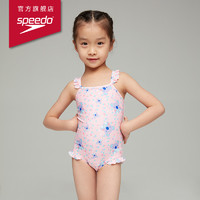 SPEEDO 速比涛 舒适抗氯防晒小考拉印花 婴幼儿女童连体泳衣