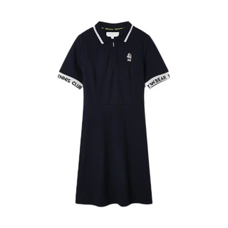 TEENIE WEENIE 网球系列 女士短款POLO裙 TT0M212601A-00 藏青色 XL