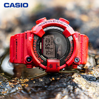 CASIO 卡西欧 G-SHOCK系列 30周年赤黑蛙复刻版 男士太阳能腕表 GW-8230NT-4