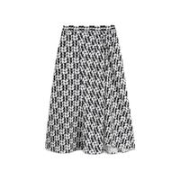 LILY 丽丽 女士半身A字裙 123219C6903510 黑 L