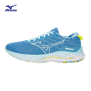 美津浓（MIZUNO）联名限定 专业女跑步鞋运动鞋 71/粉色/白色/橙色 36