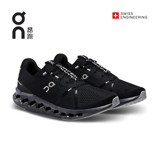 On昂跑全新一代Cloudsurfer男款柔软透气缓震跑步鞋Surfer新品 All Black 全黑 41 US(M8)