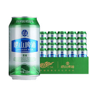 88VIP：青岛啤酒 青啤崂山清爽330ml*24罐整箱口感淡爽清醇 上海松江厂产