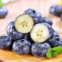 HIGH SIERRA 高山 念味鲜高山蓝莓大果125g*4盒装现摘新鲜国产蓝莓水果健康轻食 单果14mm+