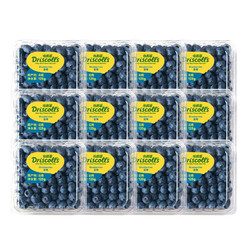 怡颗莓 Driscoll's云南蓝莓新鲜水果125g/盒 12盒12mm-18mm