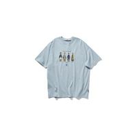 nautica white sail POPBOY联名 男女款圆领短袖T恤 PBTW3230 天蓝色 XXL