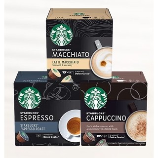 PLUS会员：STARBUCKS 星巴克 多趣酷思胶囊咖啡 随机口味3盒