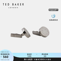 TED BAKER 春夏男士质感木兰花朵银色袖扣 257450