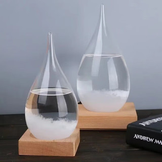 KIDNOAM 新款天气预报瓶风暴瓶生日礼物玻璃