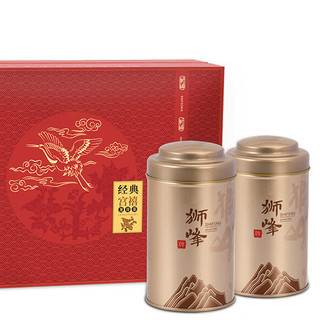 狮峰 经典宫禧 特级 绿茶礼盒 250g