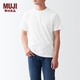 百亿补贴：MUJI 無印良品 男士短袖T恤 ABA01A2S