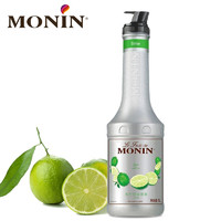 莫林（MONIN）鲜果果酱系列 MONIN 果酱瓶装 冰沙果汁饮料风味果酱 青柠风味果酱1L