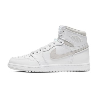 AIR JORDAN 正代系列 Air Jordan 1 High 85 男子篮球鞋 BQ4422-100 白色/灰色 45.5